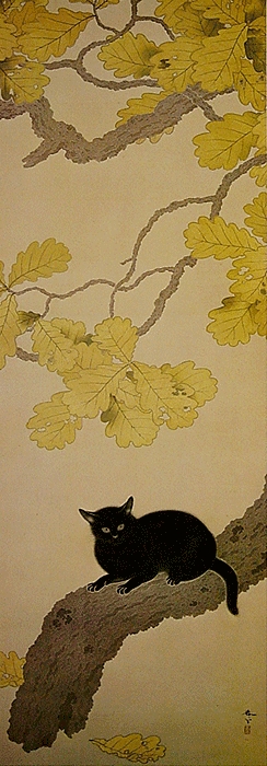 Kuroki_Neko_by_Hishida_Shunso.jpg